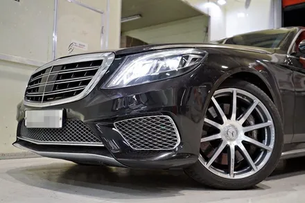 [벤츠 휠 튜닝] S 클래스 S63AMG 순정 20인치 휠 장착 작업!! 정품 중고 휠 전문점 / 인천 서구 석남동