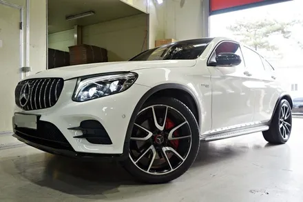 [벤츠 GLC 휠튜닝 작업] 벤츠 GLC 43 AMG 정품 21인치휠 + 피렐리 스콜피온 올시즌 21인치 타이어 장착작업!! / 인천 서구 석남동