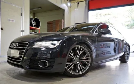 [아우디 휠튜닝 작업] 아우디 A7 55TDI 순정,중고 20인치휠 장착작업!! 아우디휠 전문점 부천 티티모터스 / 인천 서구 석남동