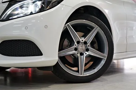 [벤츠 휠튜닝] 벤츠 C200 휠교체,C250 AMG 정품휠,중고휠 18인치휠 장착작업! 휠전문점 부천 티티모터스 / 인천 서구 석남동