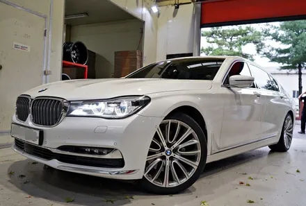[BMW 휠튜닝] BMW G12 740LI 20인치 휠타이어 교체. BMW 750LI 20인치휠 + 금호타이어 장착!! / 인천 서구 석남동