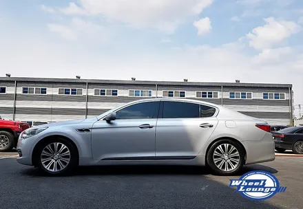 [휠 분체도장] 기아 K9 18인치 휠수리 다이아몬드커팅, 분체클리어 마무리 작업! 인천 휠수리 전문점 휠라운지 / 인천 서구 석남동