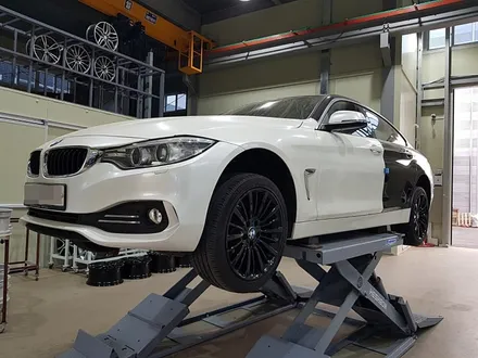 BMW 4시리즈 18인치휠 블랙유광 휠 분체도장. 인천 휠라운지 / 인천 서구 석남동