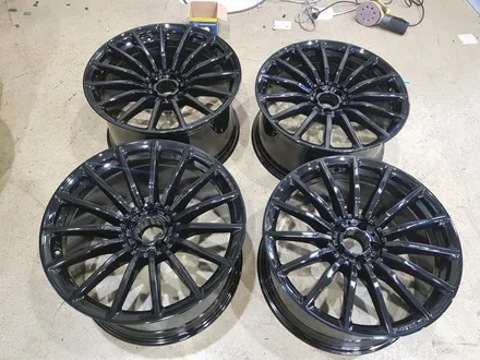 벤츠 휠 도색 임판 달고 방문해주신 GT 43 AMG 고객님! / 인천 서구 석남동