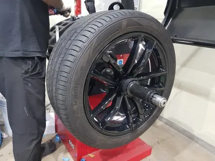 bmw 휠도색 분체도장으로 / 인천 서구 석남동