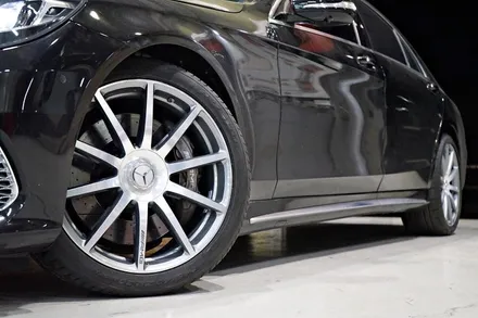 [벤츠 휠 튜닝] S 클래스 S63AMG 순정 20인치 휠 장착 작업!! 정품 중고 휠 전문점 / 인천 서구 석남동