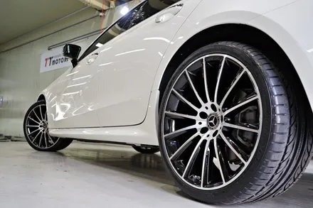 [벤츠 휠튜닝] 벤츠 CLS 400D 마차휠 20인치휠 장착!! 벤츠 GLC 순정 20인치휠 + 한국타이어 장착!! / 인천 서구 석남동