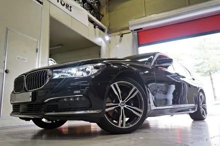 [BMW 휠튜닝 작업] BMW G11 730D 정품,중고 648M + 금호 TA91 마제스티 20인치 휠타이어 장착작업! / 인천 서구 석남동