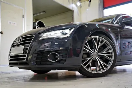 [아우디 휠튜닝 작업] 아우디 A7 55TDI 순정,중고 20인치휠 장착작업!! 아우디휠 전문점 부천 티티모터스 / 인천 서구 석남동