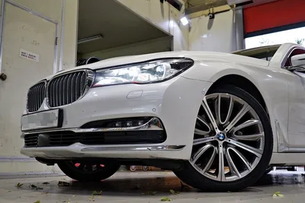 [BMW 휠튜닝] BMW G12 740LI 20인치 휠타이어 교체. BMW 750LI 20인치휠 + 금호타이어 장착!! / 인천 서구 석남동