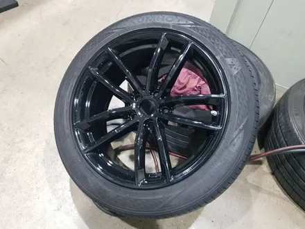 bmw 휠도색 분체도장으로 / 인천 서구 석남동