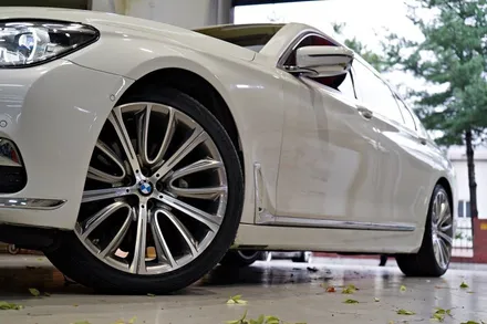 [BMW 휠튜닝] BMW G12 740LI 20인치 휠타이어 교체. BMW 750LI 20인치휠 + 금호타이어 장착!! / 인천 서구 석남동
