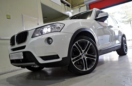 [ BMW 휠튜닝] BMW X3, X4 M 정품 20인치휠 + 금호 PS71 타이어 장착. 중고휠 전문점 (주)티티모터스 / 인천 서구 석남동