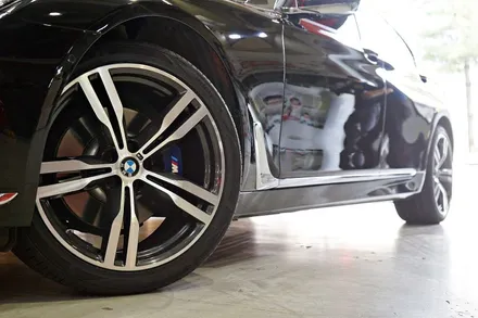 [BMW 휠튜닝 작업] BMW G11 730D 정품,중고 648M + 금호 TA91 마제스티 20인치 휠타이어 장착작업! / 인천 서구 석남동