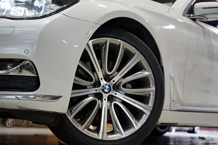 [BMW 휠튜닝] BMW G12 740LI 20인치 휠타이어 교체. BMW 750LI 20인치휠 + 금호타이어 장착!! / 인천 서구 석남동