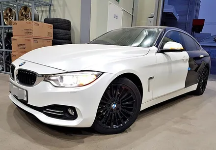 BMW 4시리즈 18인치휠 블랙유광 휠 분체도장. 인천 휠라운지 / 인천 서구 석남동