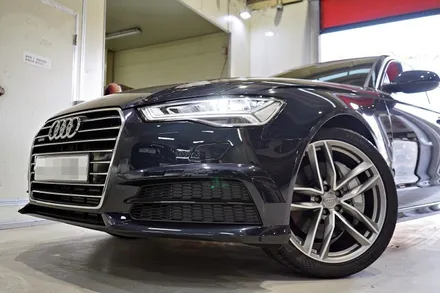 [ 아우디 휠튜닝 ] A6 40TFSI 20인치휠 장착. 아우디 S6휠, S7휠 정품 중고 20인치 + 금호 PS91 타이어 / 인천 서구 석남동