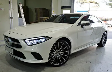 [벤츠 휠튜닝] 벤츠 CLS 400D 마차휠 20인치휠 장착!! 벤츠 GLC 순정 20인치휠 + 한국타이어 장착!! / 인천 서구 석남동