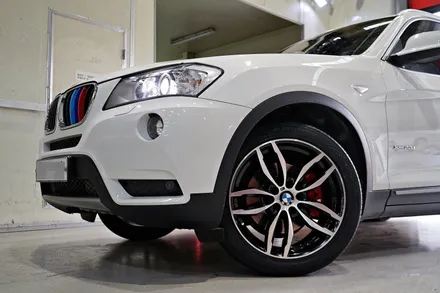 BMW X3 휠튜닝 작업. BMW X3,X4 M 순정 19인치휠 + 금호TA91 타이어 장착작업.부천 티티모터스 / 인천 서구 석남동