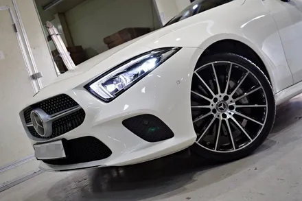[벤츠 휠튜닝] 벤츠 CLS 400D 마차휠 20인치휠 장착!! 벤츠 GLC 순정 20인치휠 + 한국타이어 장착!! / 인천 서구 석남동
