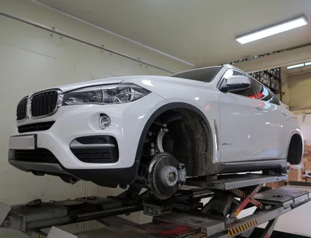 [BMW 휠 튜닝] BMW X6 30D 정품 20인치 휠 타이어 교체!! BMW X5, X6 M 패키지 + 순정 휠 + 미쉐린타이어 + 휠 전문점 티티 모터스 / 인천 서구 석남동