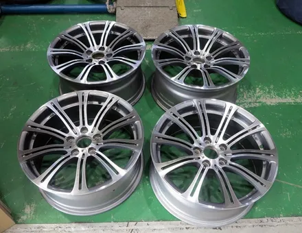 [BMW E60 528I] BMW 휠 튜닝, BMW E92 M3 LCI 순정 19인치 휠 + 미국 렉사니 타이어 장착 작업!! 휠 전문점 + 티티 모터스 / 인천 서구 석남동