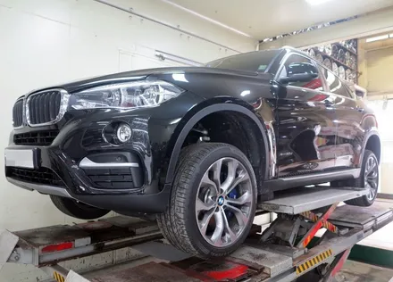 [BMW 휠 튜닝] BMW X6 정품 M50D 20인치 휠 장착 작업!! 기존 런플랫타이어 장착 + 순정 휠 중고 휠 전문점 (주)티티 모터스 / 인천 서구 석남동