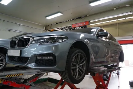 [BMW 휠튜닝] BMW G30 530I 647M 정품 19인치휠 + 금호 신형 마제스티 TA91 타이어 장착!! 부천 순정휠,중고휠 전문점 (주)티티모터스 / 인천 서구 석남동
