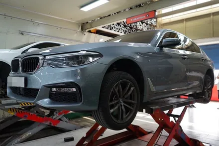 [BMW 휠튜닝] BMW G30 5시리즈 664M 순정 19인치휠 + 미쉐린 PS 4 타이어 장착작업!! 부천 정품휠,중고휠 전문점 (주)티티모터스 / 인천 서구 석남동