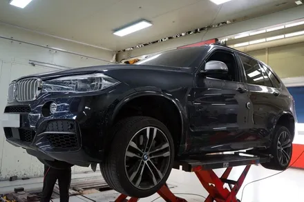 [BMW 휠튜닝] BMW X5 M50D 21인치 ( 612M) 정품휠,중고휠 + 미쉐린 PSS 21인치 타이어 장착작업!! / 인천 서구 석남동