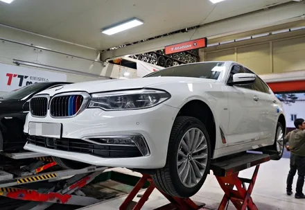 [BMW 휠튜닝] BMW G30 530I 648M 정품 중고 20인치휠 + 콘티넨탈 DWS 타이어 장착작업!! / 인천 서구 석남동