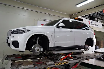 BMW X5 611M 정품,중고 20인치휠 + 미쉐린 래티튜드 스포츠3 20인치 타이어 장착작업!! 휠전문점 부천 티티모터스 / 인천 서구 석남동