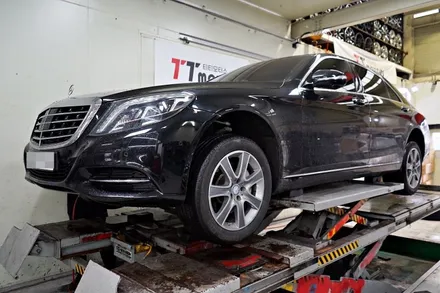 [벤츠 휠튜닝] 벤츠 W222 S클래스 S350 순정,중고 19인치휠 + 브리지스톤 타이어 장착작업!! 휠전문점 (주)티티모터스 / 인천 서구 석남동