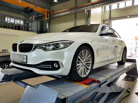BMW 4시리즈 18인치휠 블랙유광 휠 분체도장. 인천 휠라운지 / 인천 서구 석남동