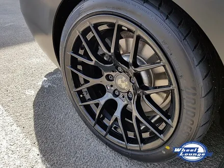 BMW 5시리즈 19인치 휠 도색, 휠 분체도장 작업!! 브리지스톤 rs004 타이어 교체. 인천 청라, 송도 휠 수리 전문점 휠라운지 / 인천 서구 석남동
