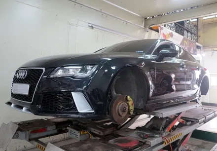 [아우디 휠튜닝] 아우디 A7 프레스티 20인치휠 + 금호 PS91 265 35 20타이어 장착작업!! 아우디 A7 55TDI 스포츠테크니컬 21인치휠 판매.휠전문점 티티모터스 / 인천 서구 석남동