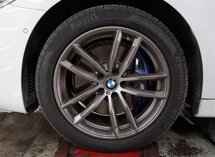 [BMW 휠튜닝] BMW G30 5시리즈 530I 휠교체작업!! BMW 정품 664M 19인치휠 + 금호타이어 장착작업. 순정 중고휠 전문점 티티모터스 / 인천 서구 석남동