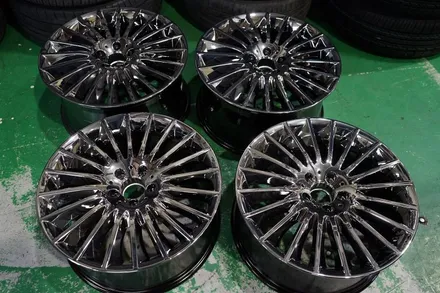 [벤츠 휠튜닝] 벤츠 S클래스 S350D 스퍼터링 크롬 19인치휠 + 미쉐린 프라이머쉬 2 ZP 타이어 장착작업!! 부천 순정휠,정품휠 전문점 (주)티티모터스 / 인천 서구 석남동