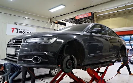 [아우디 휠튜닝] 아우디 A6 40TFSI 순정,중고 20인치휠 + 금호 PS71 타이어 장착작업!! 휠전문점 (주)티티모터스 / 인천 서구 석남동