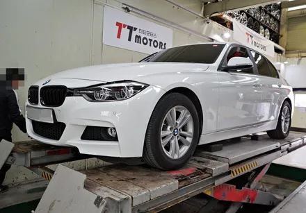 [ BMW 휠튜닝 ] BMW F30 320D 정품,중고 441M 18인치휠 + 미쉐린 PS 4 장착작업!! / 인천 서구 석남동