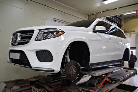 [ 벤츠 GLS 21인치 휠튜닝 ] 벤츠 GLE 63 AMG 정품,중고 21인치휠 장착!! 벤츠휠 점문점 티티모터스 / 인천 서구 석남동