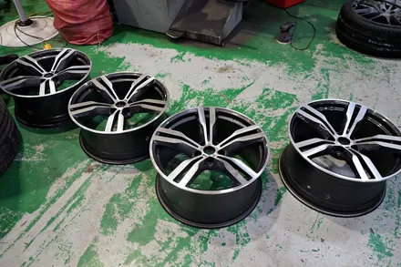 [BMW 휠튜닝 작업] BMW G11 730D 정품,중고 648M + 금호 TA91 마제스티 20인치 휠타이어 장착작업! / 인천 서구 석남동