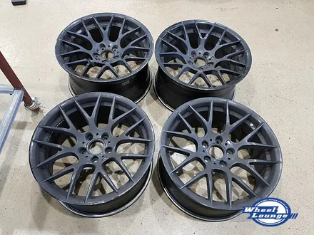 BMW 5시리즈 19인치 휠 도색, 휠 분체도장 작업!! 브리지스톤 rs004 타이어 교체. 인천 청라, 송도 휠 수리 전문점 휠라운지 / 인천 서구 석남동