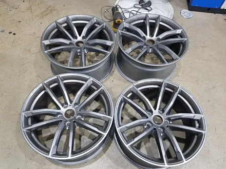 bmw 휠도색 분체도장으로 / 인천 서구 석남동