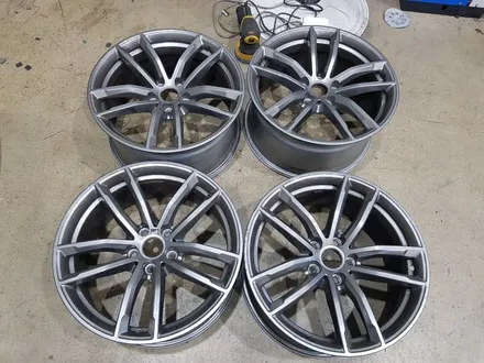 bmw 휠도색 분체도장으로 / 인천 서구 석남동