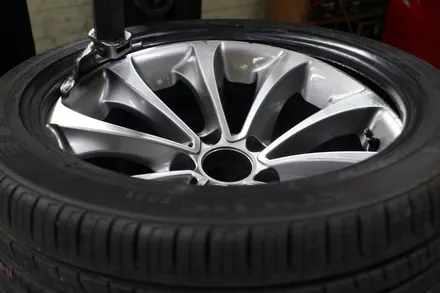 [BMW] F30 320D 순정 휠 튜닝!! BMW 452휠 신형 터빈 휠 장착 작업!! 휠 전문점 티티 모터스 / 인천 서구 석남동