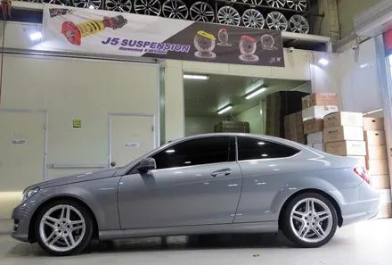 [벤츠 C 클래스] 벤츠 C220 정품 휠 AMG 휠로 교체 + 미쉐린 PS3 타이어 장착!! 벤츠 휠 튜닝 + 휠 전문점 + 티티 모터스 / 인천 서구 석남동