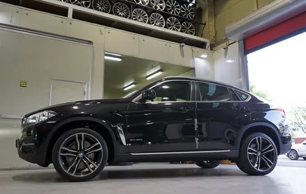 [BMW 휠튜닝] BMW X6 30D 정품612M 21인치휠 + 미쉐린타이어 장착작업!! 휠전문점 (주)티티모터스!!순정 중고휠 전문점 / 인천 서구 석남동