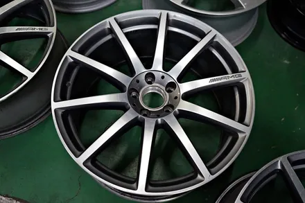 [벤츠 휠 튜닝] S 클래스 S63AMG 순정 20인치 휠 장착 작업!! 정품 중고 휠 전문점 / 인천 서구 석남동