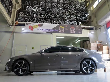 [ 아우디 A7 휠 튜닝 작업. 아우디 A7 40TFSI 정품 20인치 휠 장착 ] 미쉐린 PS4S 타이어 + 아우디 RS7 20인치 휠 + 휠 타이어 + 티티 모터스 / 인천 서구 석남동